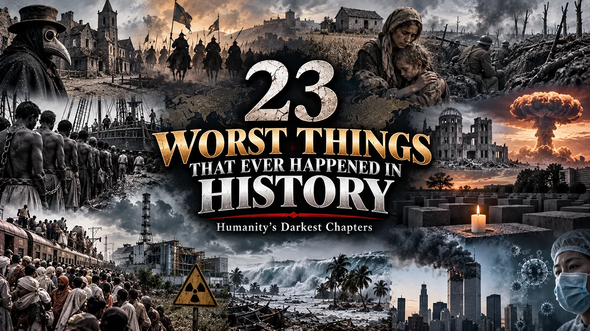 Worst Things That Ever Happened in History