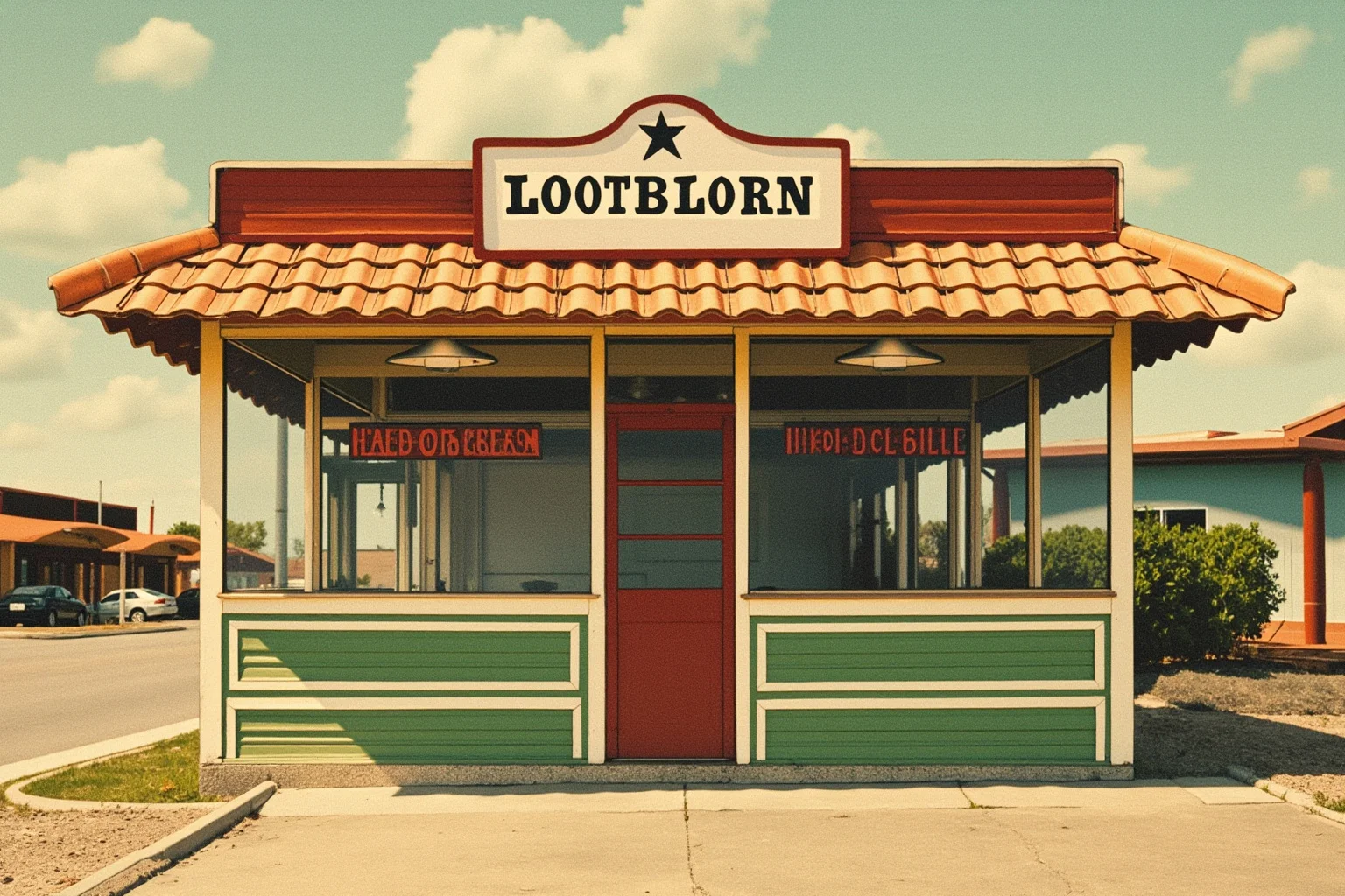 The Oldest Fast Food Chains in the World: A Full History 12 A 1920s roadside ice cream and root beer stand with an orange-tiled roof, vintage postcard style
