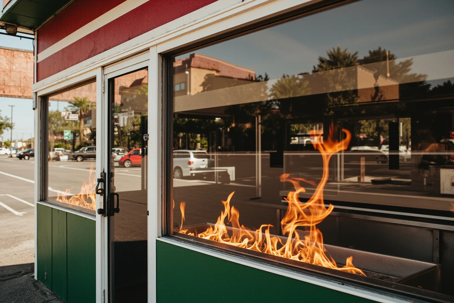 The Oldest Fast Food Chains in the World: A Full History 23 A 1950s roadside burger stand with a flame-broiling grill visible through the window