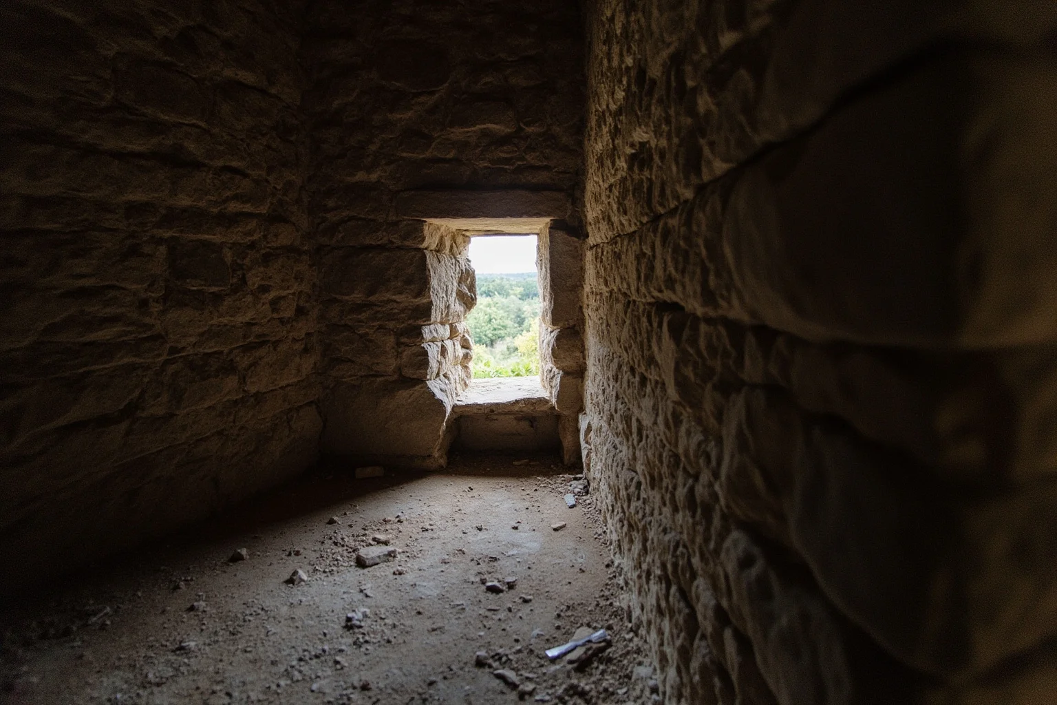 TB or Not TB: 22 Historical Figures Who Contracted Tuberculosis 22 A dim stone chamber in an 18th-century French tower with a single small window, symbolic and non-graphic