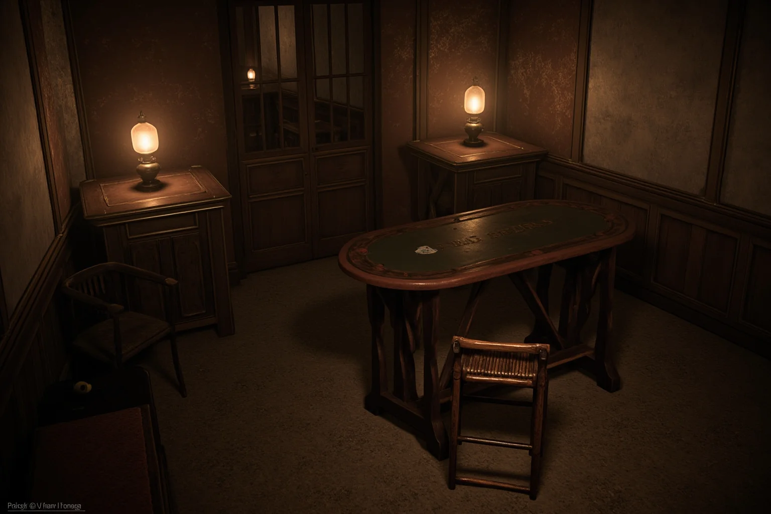 TB or Not TB: 22 Historical Figures Who Contracted Tuberculosis 7 A dusty Old West saloon interior with a card table and oil lamps, evoking the 1880s frontier