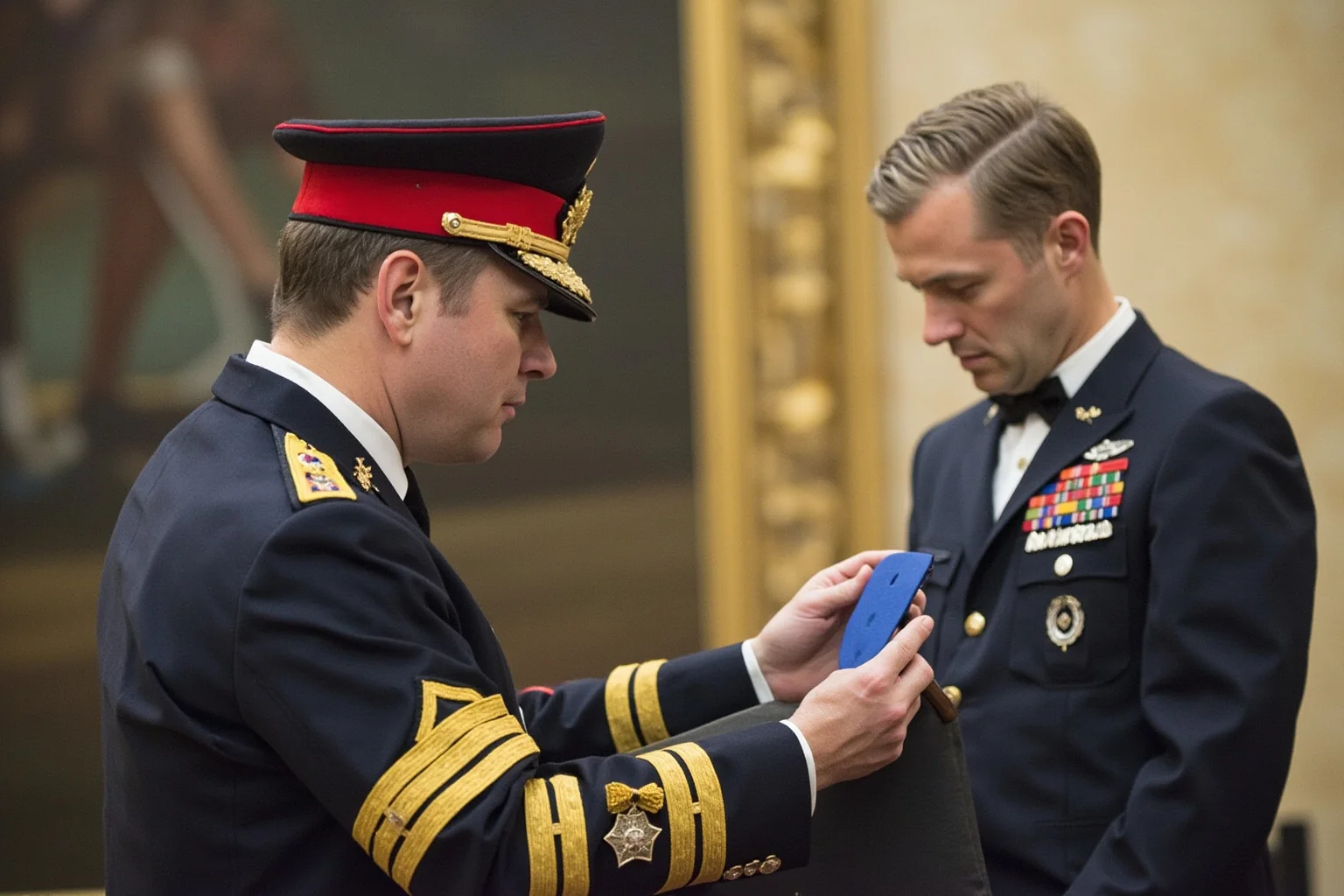 Facts About Ulysses S. Grant: 20 Facts and 10 Misconceptions Busted 14 A formal military ceremony showing the creation of a four-star general rank insignia and medal
