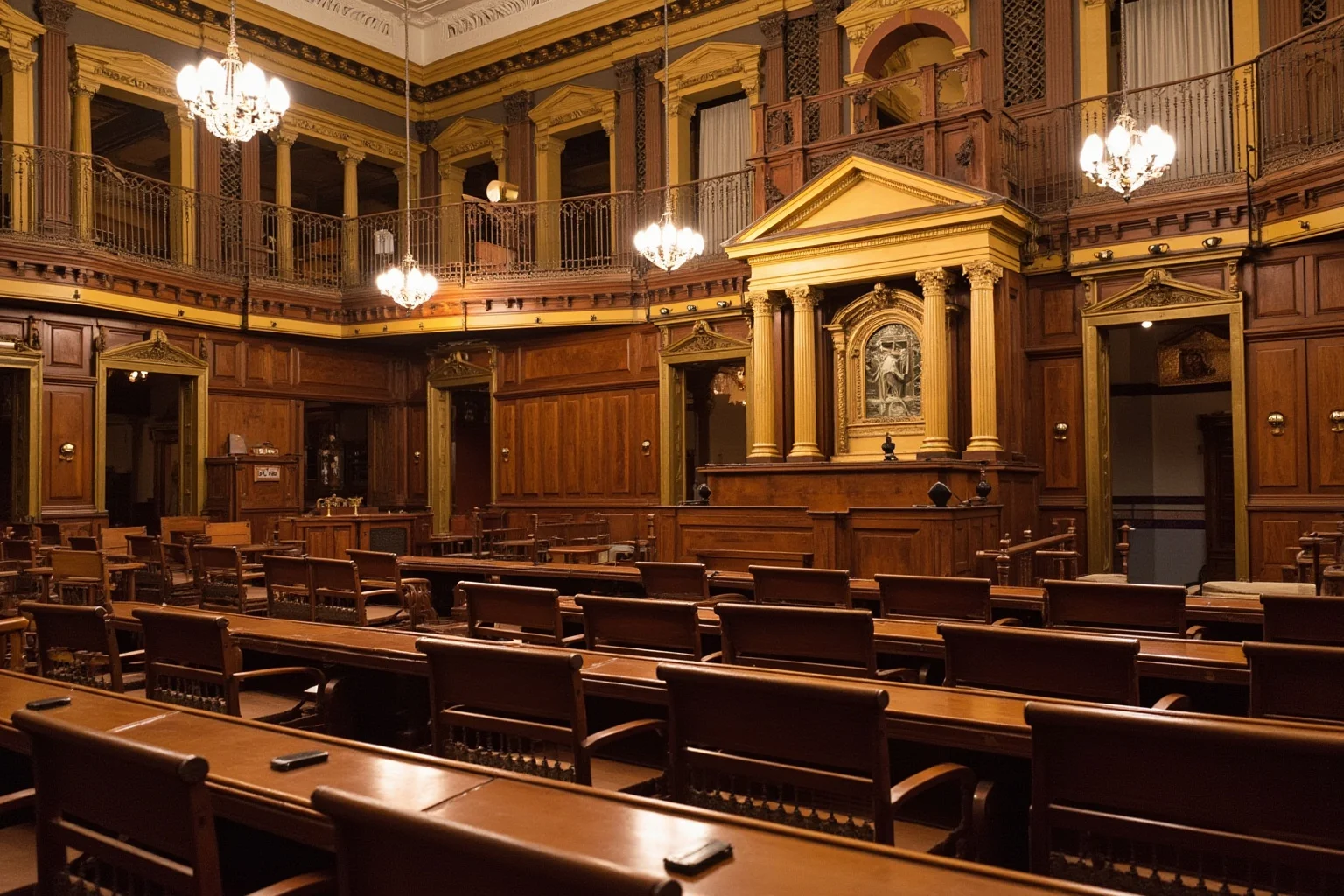 14 Presidents Who Never Served in the Military (And 10 Who Did) 10 A Massachusetts state capitol or legislative chamber from the 1920s with period furnishings and architecture
