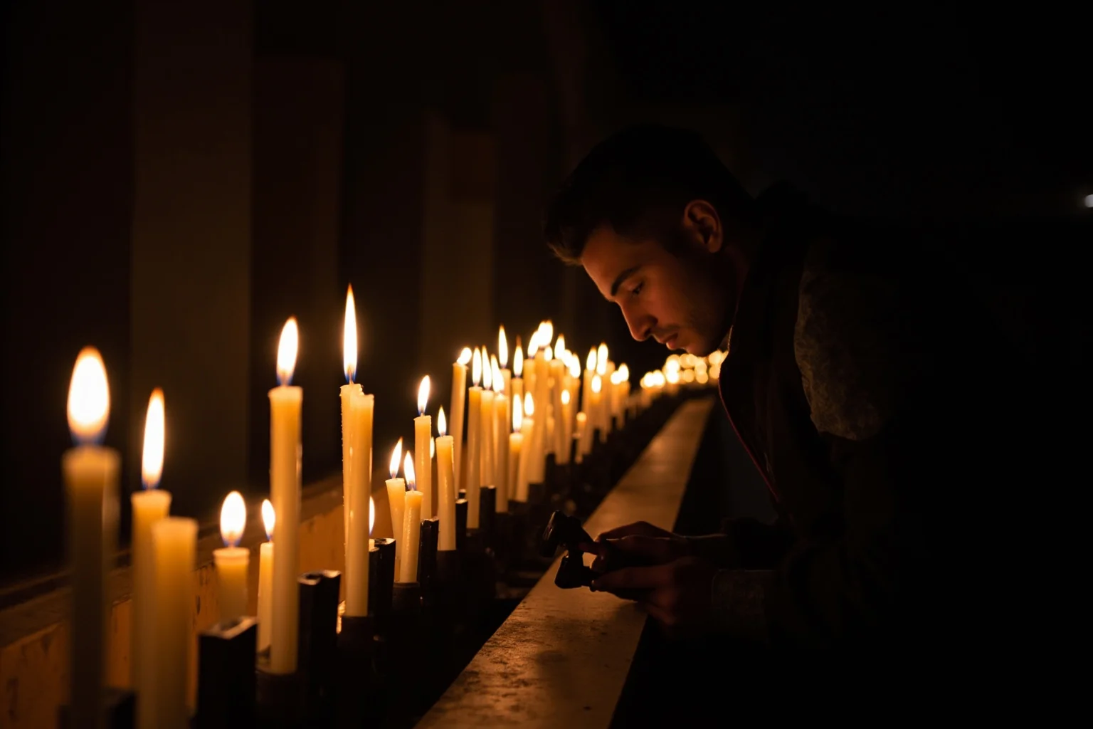 The Worst Events in Human History: 22 of the Darkest Chapters Ever Recorded 5 A quiet memorial candlelight scene evoking remembrance of Holocaust victims, no identifiable people