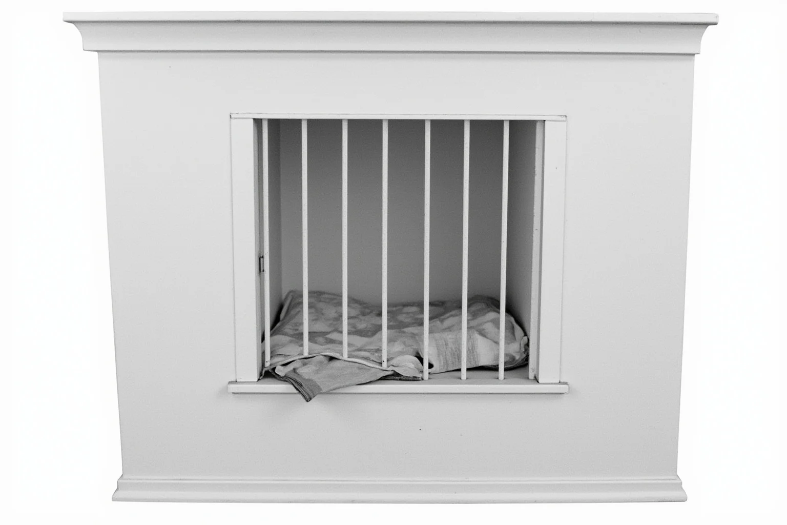 TB or Not TB: 22 Historical Figures Who Contracted Tuberculosis 18 A small, sparse prison cell with a single barred window and a worn blanket, symbolic and non-graphic