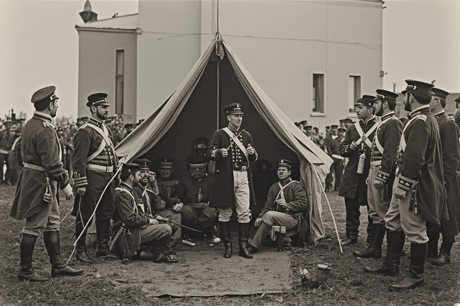 Facts About Ulysses S. Grant: 20 Facts and 10 Misconceptions Busted 11 A Union general in military tent receiving news of Fort Henry and Fort Donelson victories, with soldiers celebrating outside