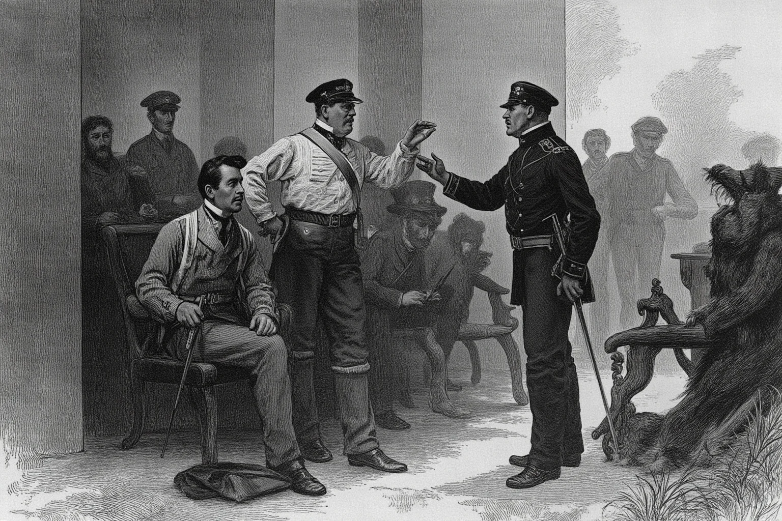 Facts About Ulysses S. Grant: 20 Facts and 10 Misconceptions Busted 26 A Union general offering generous surrender terms to a Confederate officer at a courthouse, showing restraint and magnanimity