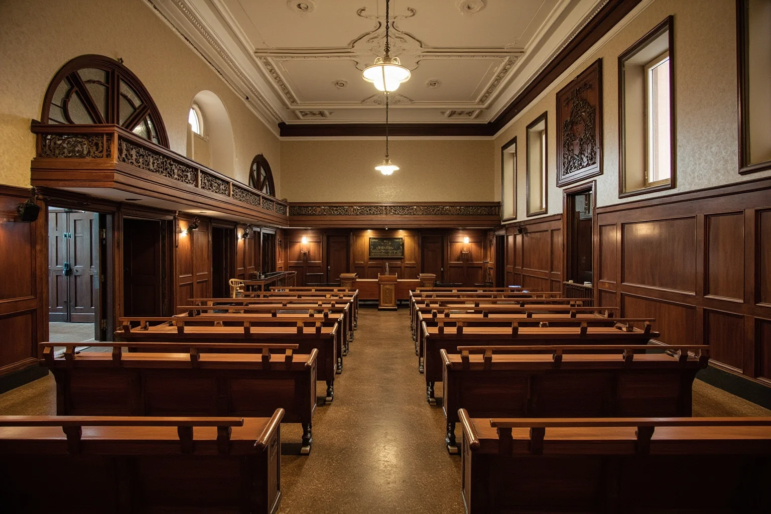 14 Presidents Who Never Served in the Military (And 10 Who Did) 9 A university lecture hall or Princeton campus building from the early 1900s with academic atmosphere and period details