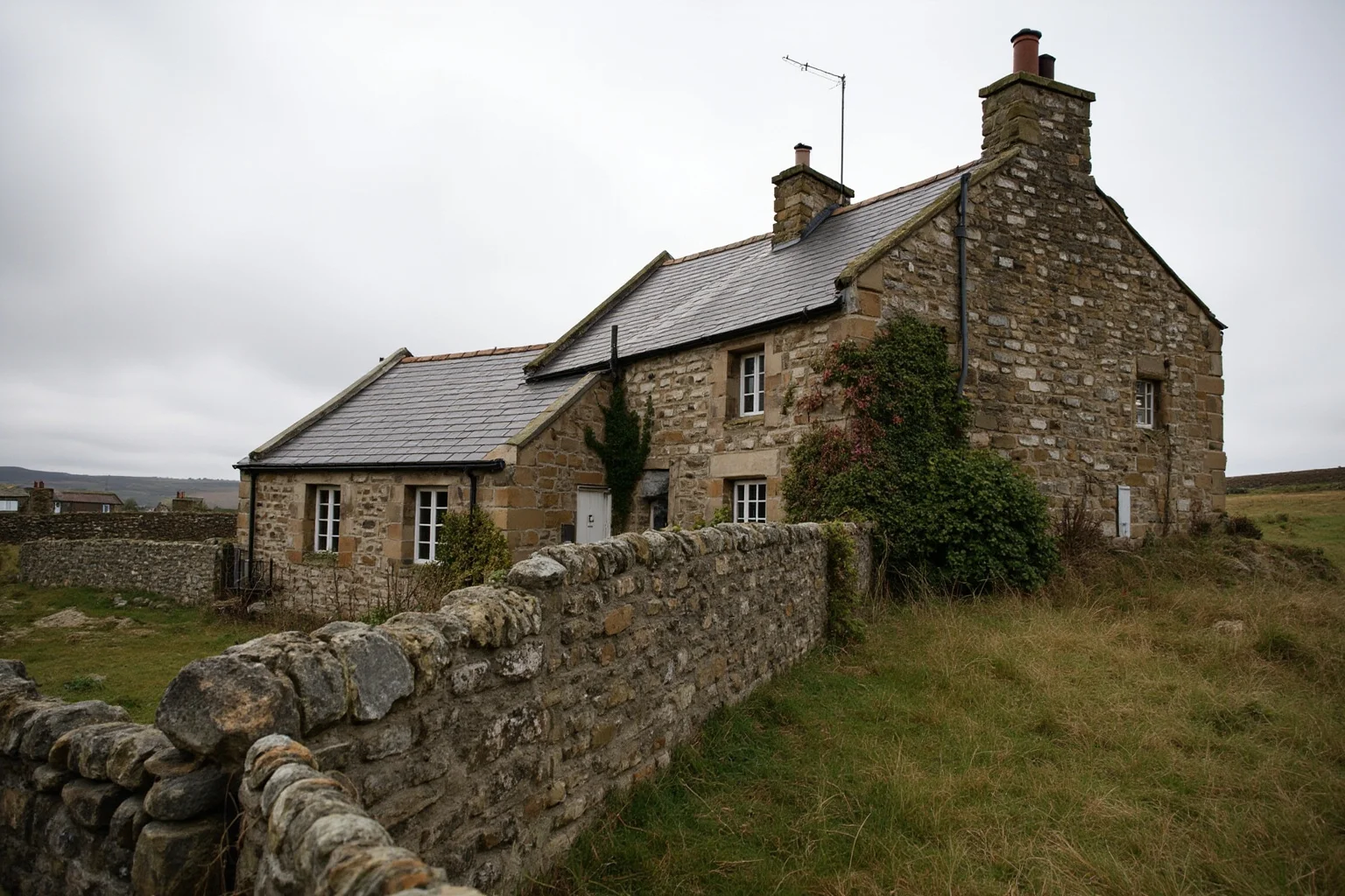 TB or Not TB: 22 Historical Figures Who Contracted Tuberculosis 3 A weathered 19th-century cottage on the Yorkshire moors under a grey overcast sky