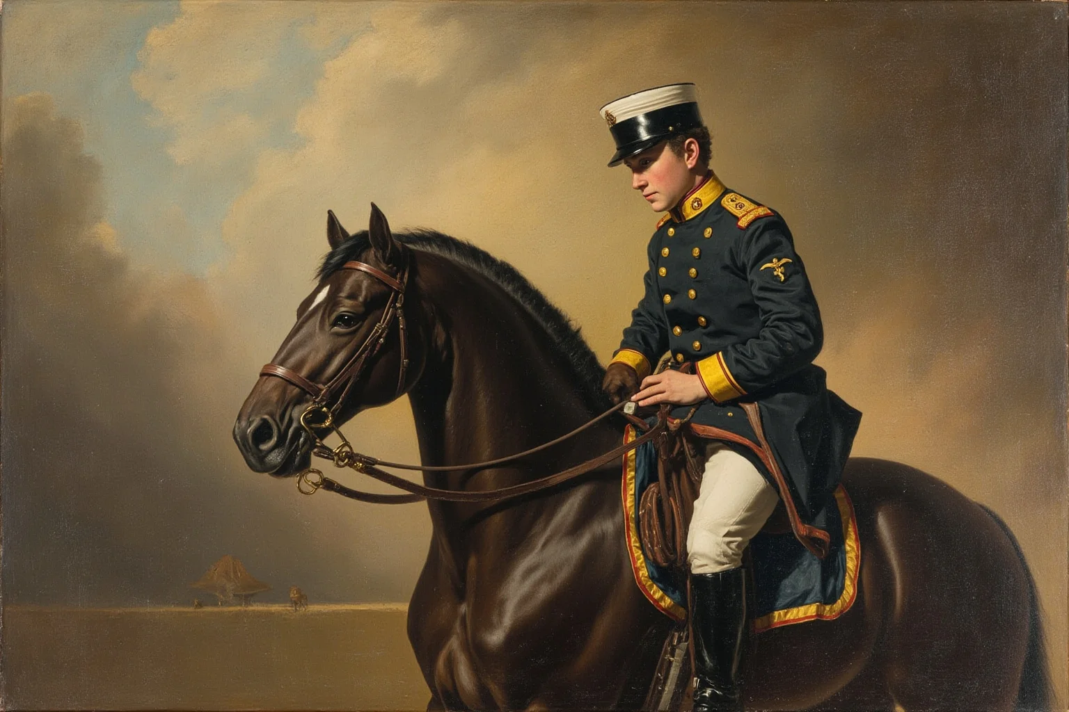 Facts About Ulysses S. Grant: 20 Facts and 10 Misconceptions Busted 28 A West Point academy student excelling at mathematics problems and riding a horse, showing dual talents
