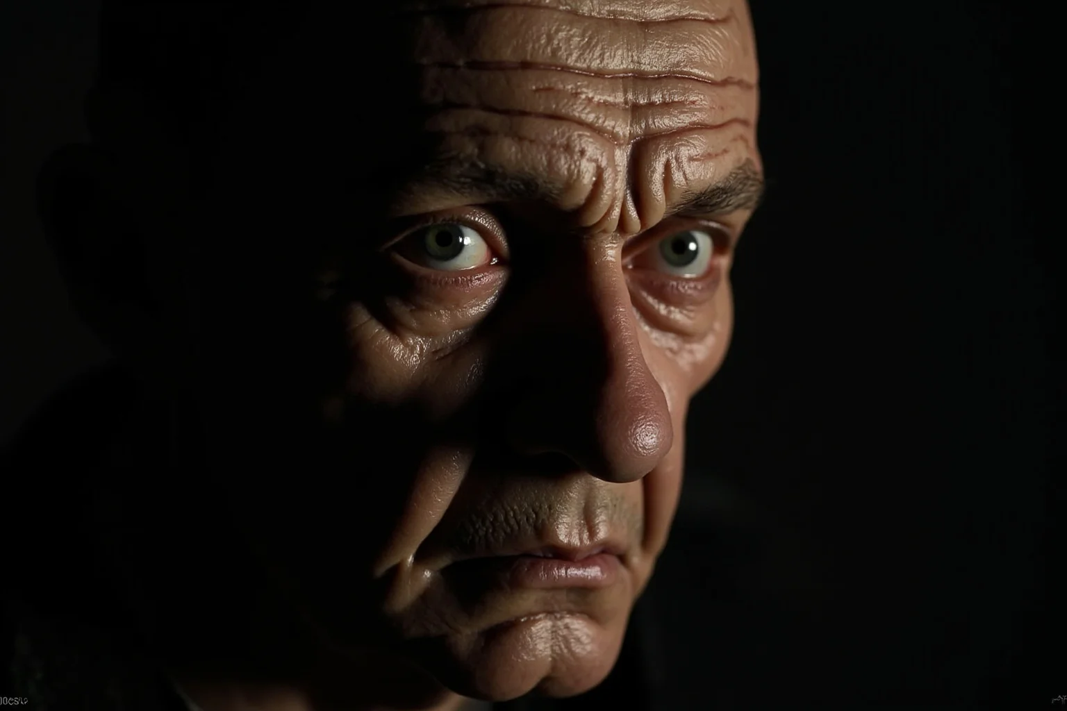 20 of History's Most Infamous 'Ugly' Figures — Myth vs. Reality 11 Aging Muscovite ruler with gaunt features, worn down by illness and power, dramatic lighting emphasizing harsh facial features