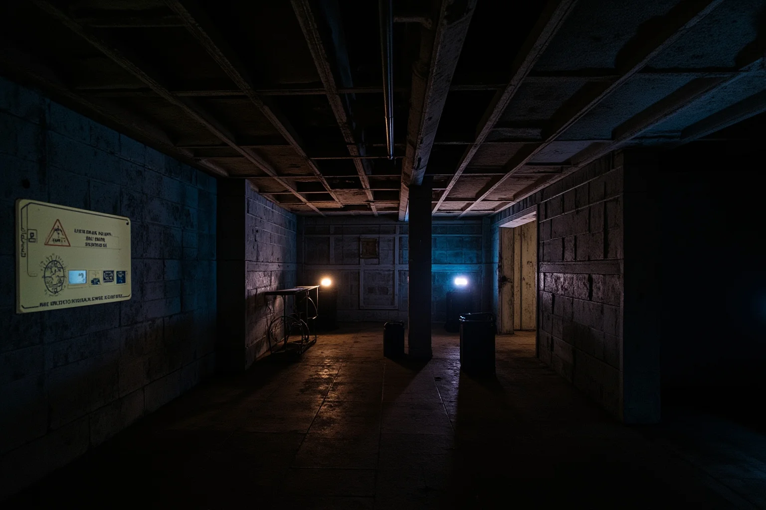 23 Worst Things That Ever Happened in History 20 An abandoned control room with dim warning lights, symbolizing a 1980s nuclear plant disaster
