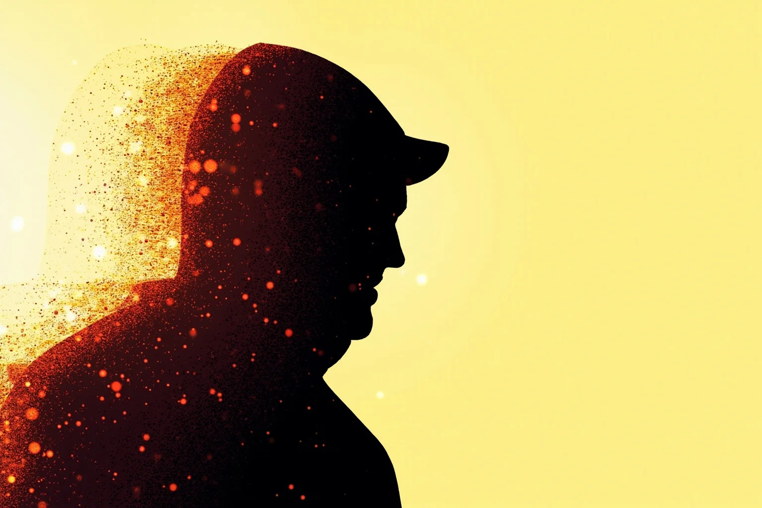 20 of the Most Mysterious People in History 13 An abstract digital illustration of a hooded silhouette made of glowing binary code and cryptocurrency symbols