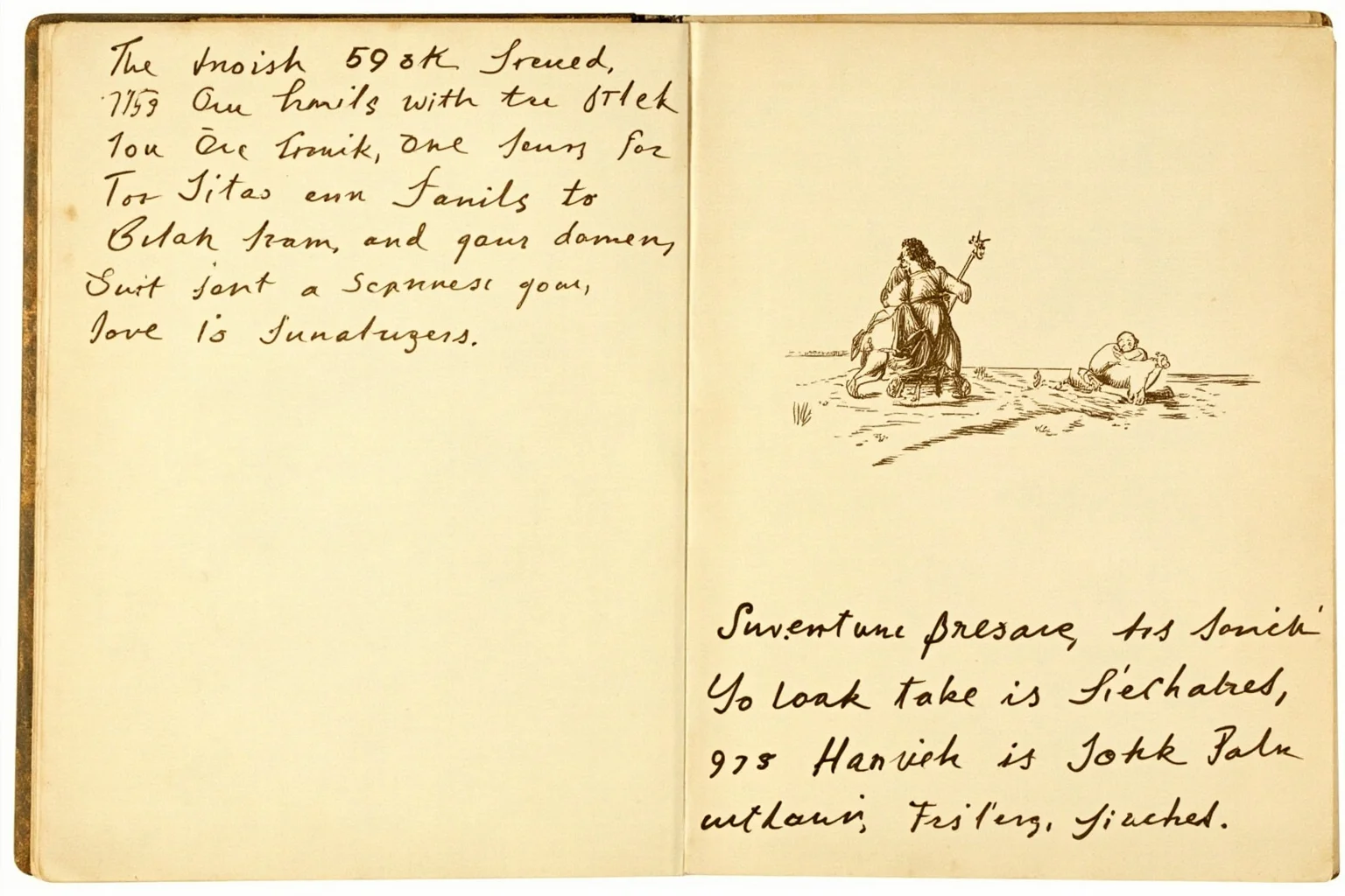 The Heartbreaking Life Story of Judy Garland: 26 Facts You Should Know 3 An old-fashioned handwritten family record book illustration, sepia tone, 1920s style