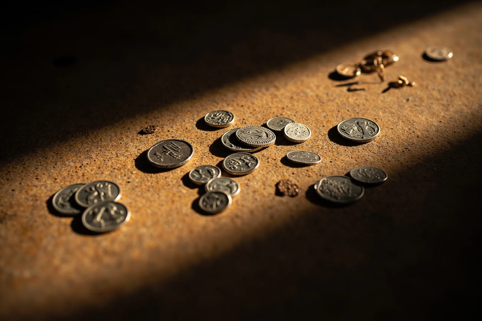The Most Shameless Traitors of All Time 2 Ancient biblical scene with a disciple accepting silver coins in shadow, depicting betrayal for money