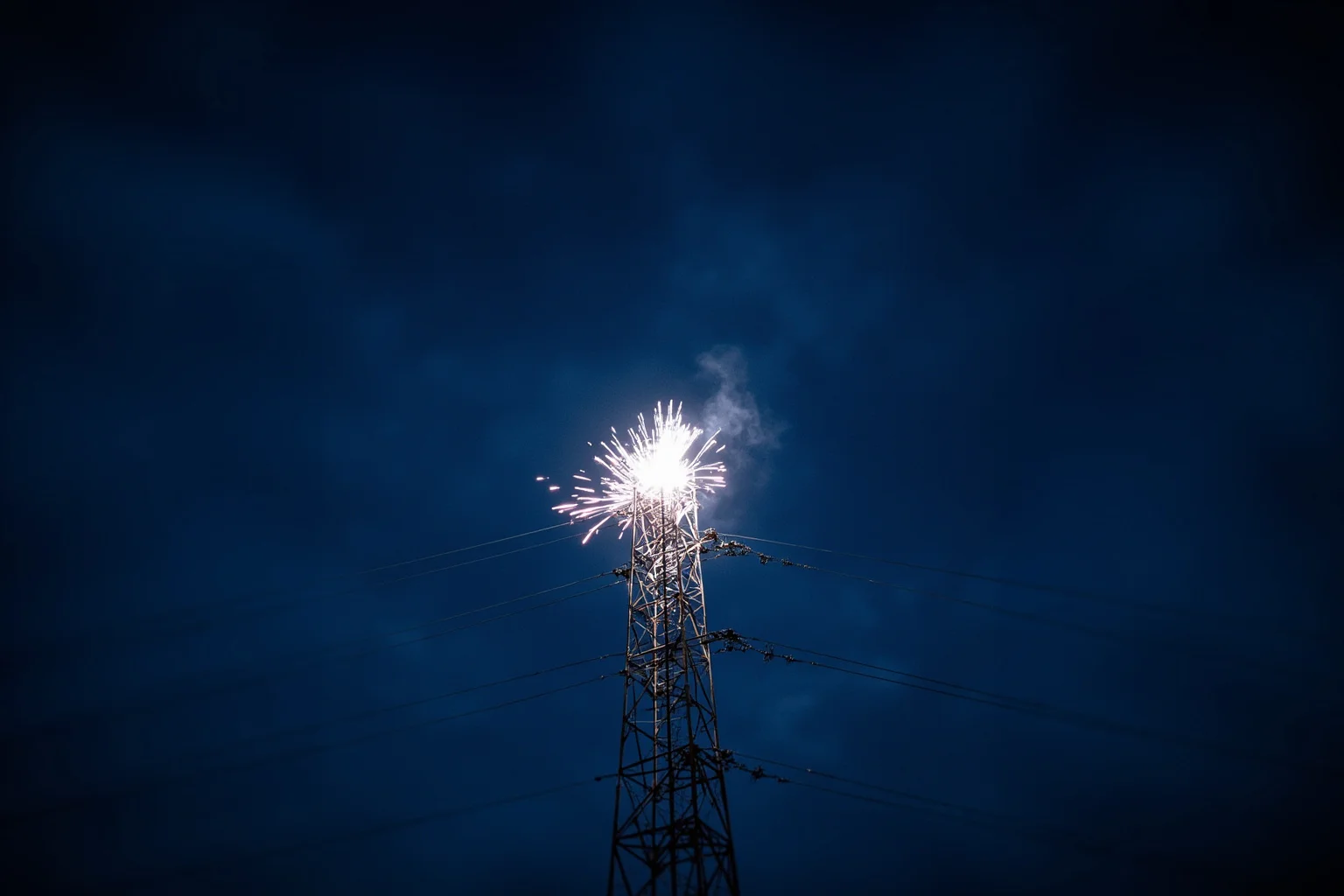 Inventors Who Stole Genius Ideas And Got All Glory 17 Antique radio transmission tower with visible spark discharge, dramatic night sky background