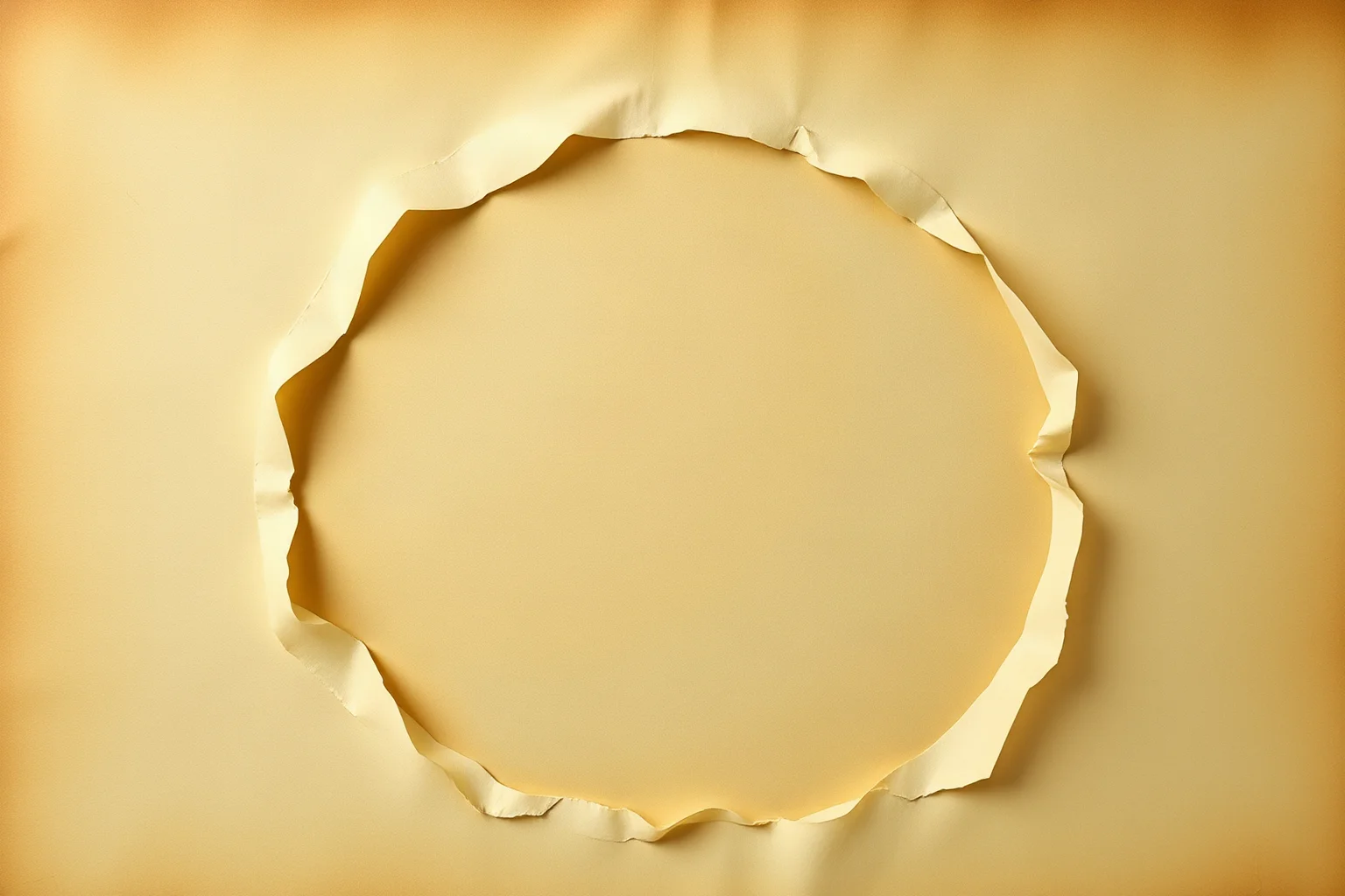Blank aged parchment with an empty oval frame where a portrait should be, symbolizing an unknown face