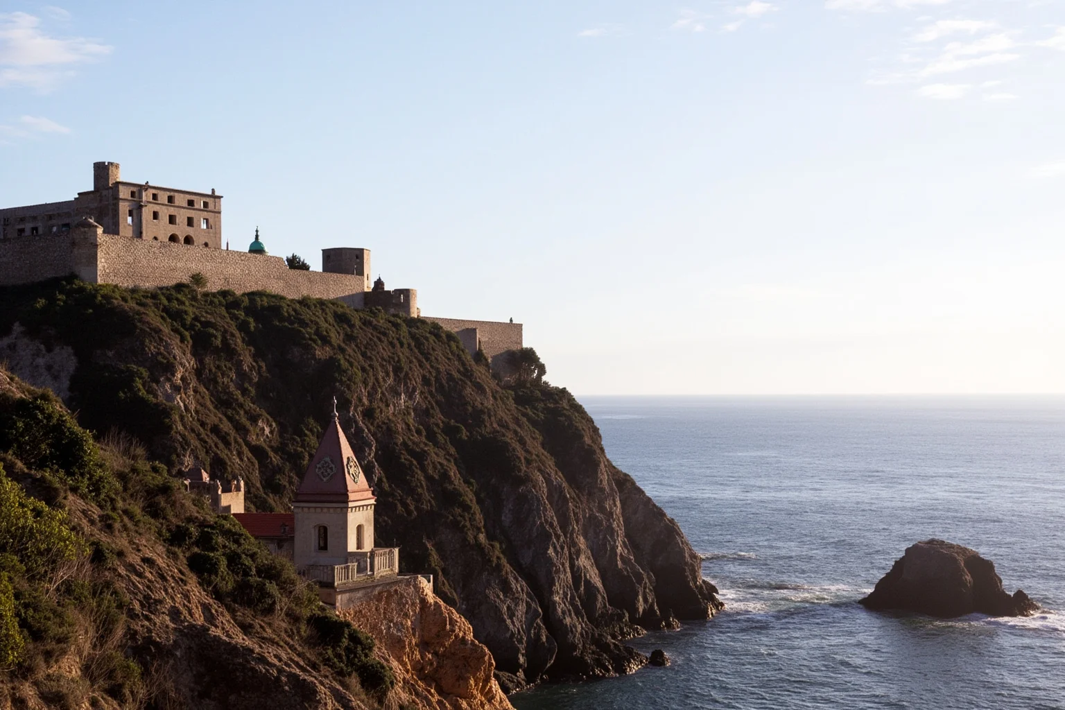 Countries With the Longest Histories (and 10 With the Shortest) 9 Cliffside medieval castle overlooking the rugged Atlantic coastline of Portugal