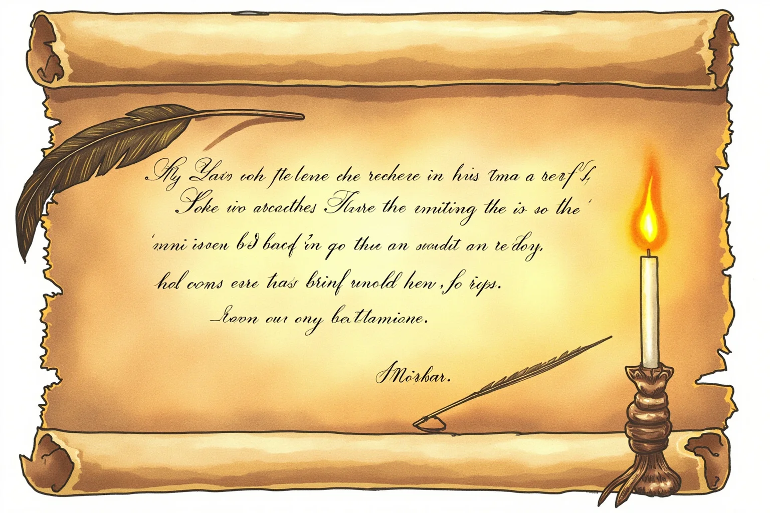 25 Most Memorable Dates in History (And Why They Still Matter) 11 Illustration of a 19th-century American document with a quill pen and candlelight, symbolizing a proclamation