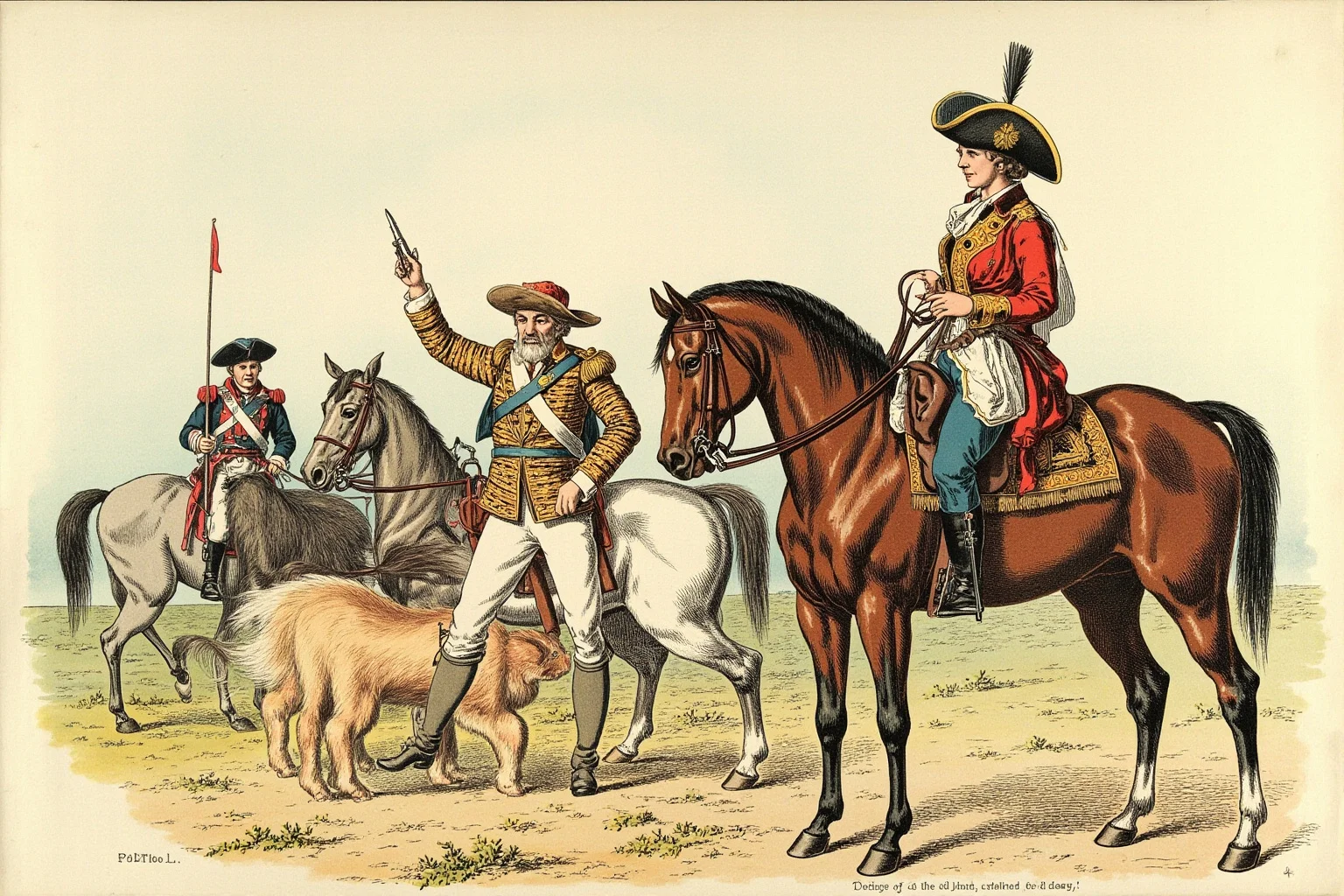 Star-Crossed Lovers: The 22 Greatest Historical Romances Ever 18 Illustration of a determined woman on horseback beside a revolutionary general in early 1800s South America