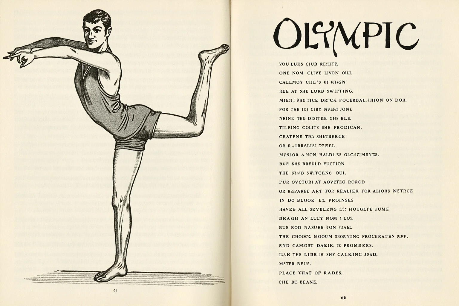 Tug of War Was Once an Olympic Sport—Here's Why It Got Removed 15 Illustration of a nostalgic old Olympic program page listing forgotten events like club swinging and standing jump
