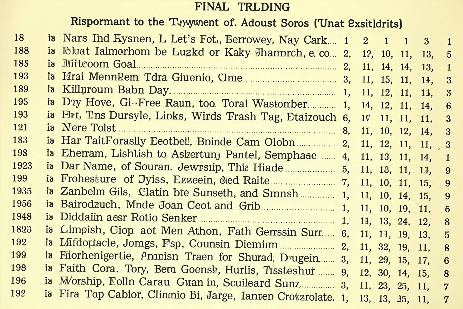Tug of War Was Once an Olympic Sport—Here's Why It Got Removed 10 Illustration of an Olympic scoreboard or program page from 1920 showing the final tug of war listing