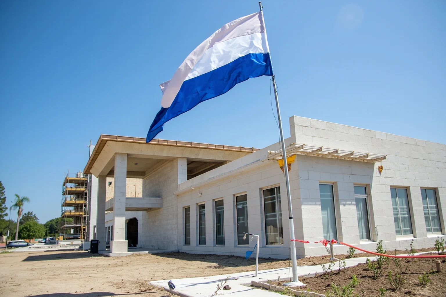Countries With the Longest Histories (and 10 With the Shortest) 19 Modern government building under construction with a new flag being raised for the first time