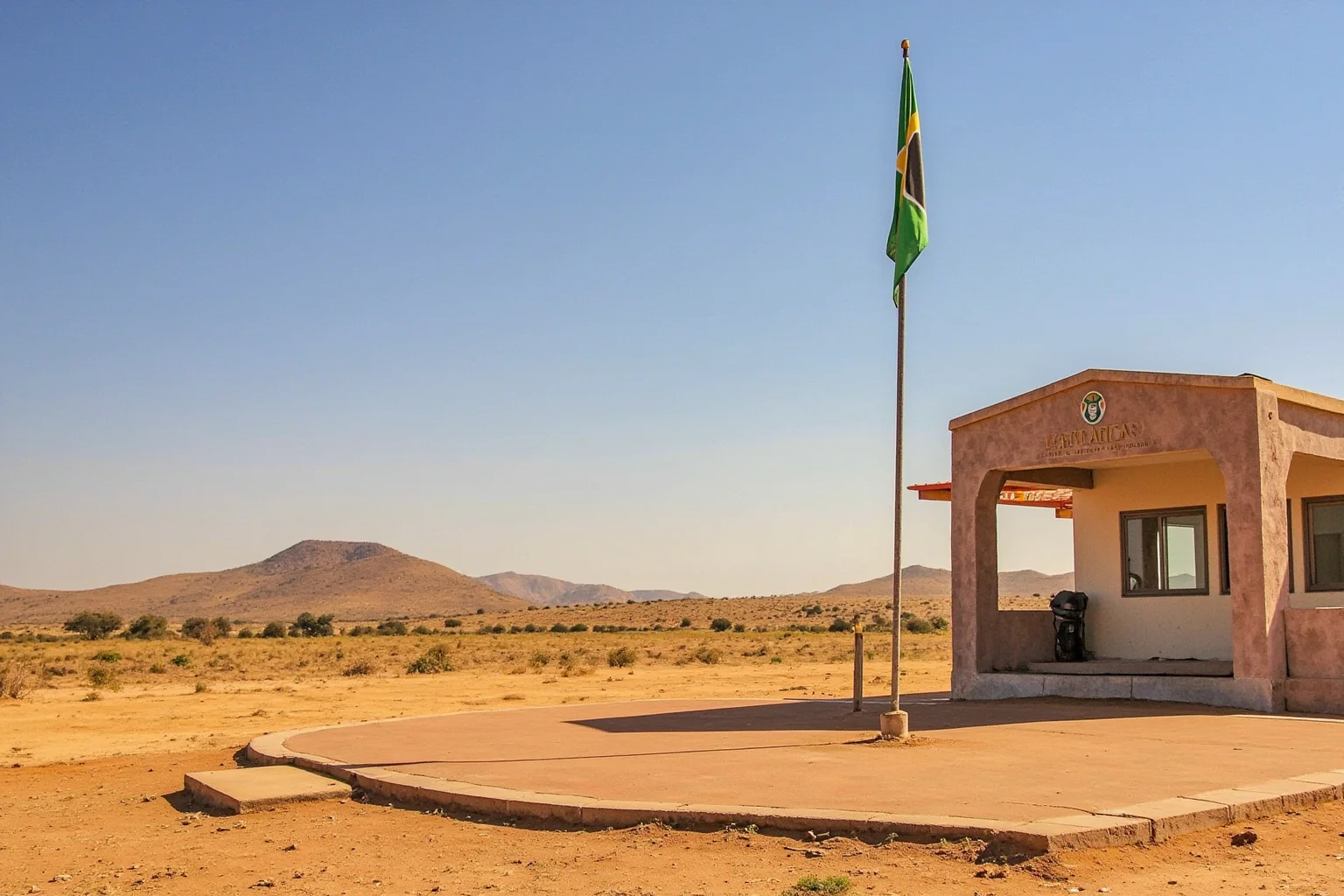 Countries With the Longest Histories (and 10 With the Shortest) 23 Modest East African government building with a new flag against a dry savanna backdrop