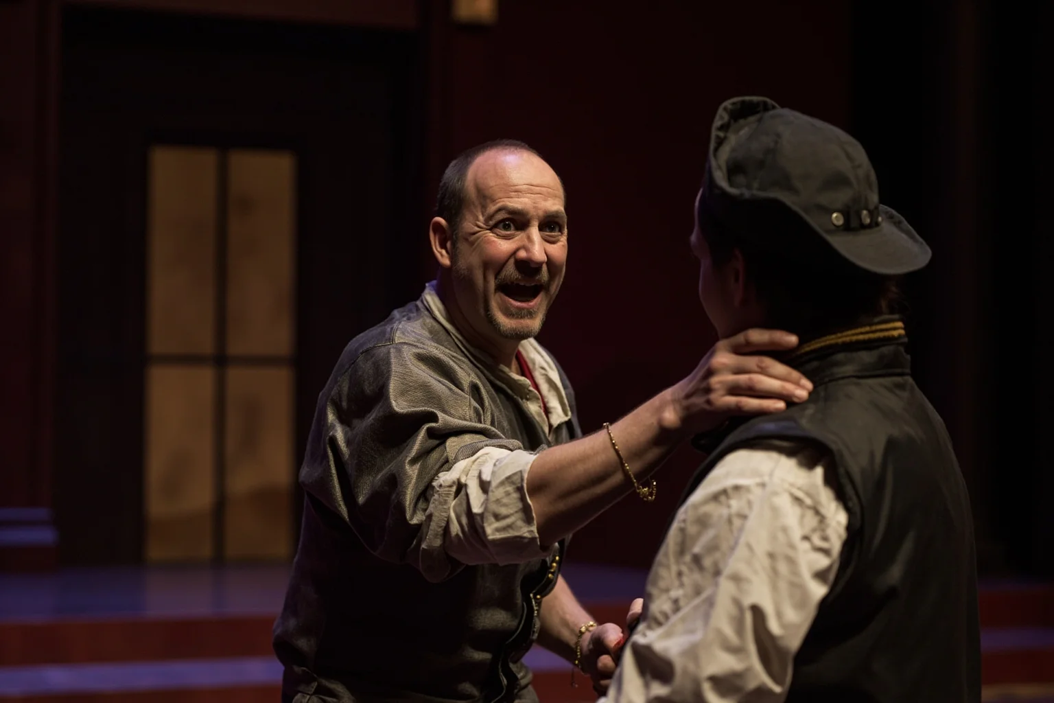 Best Insults in History: 23 Legendary Put-Downs and the Stories Behind Them 9 Renaissance-era stage scene with an actor in period costume gesturing dramatically at a cowering rival