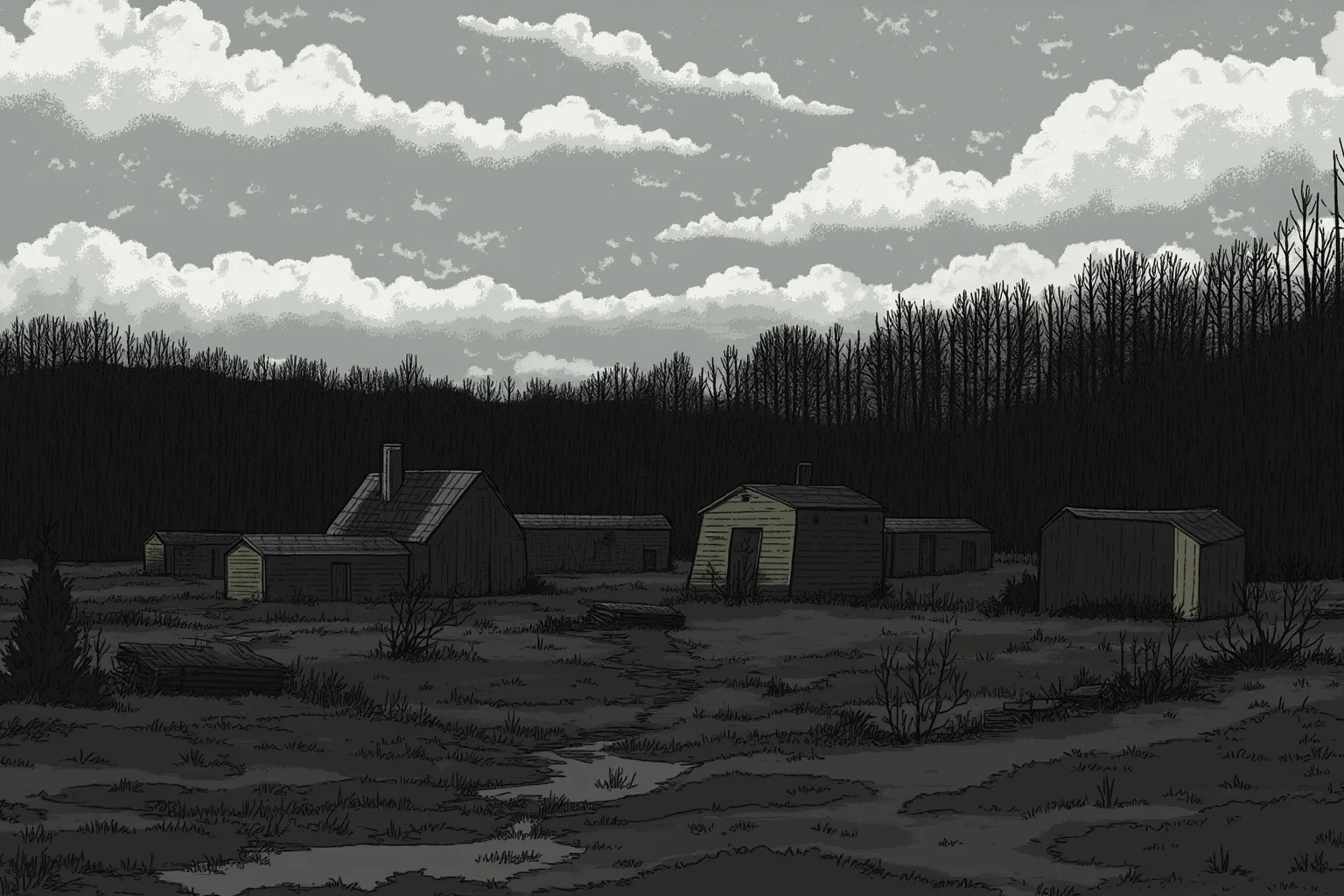 10 of History's Most Evil People & 10 of Its Greatest Heroes 3 Somber illustration of a Soviet-era gulag labor camp landscape under grey skies, no real people shown