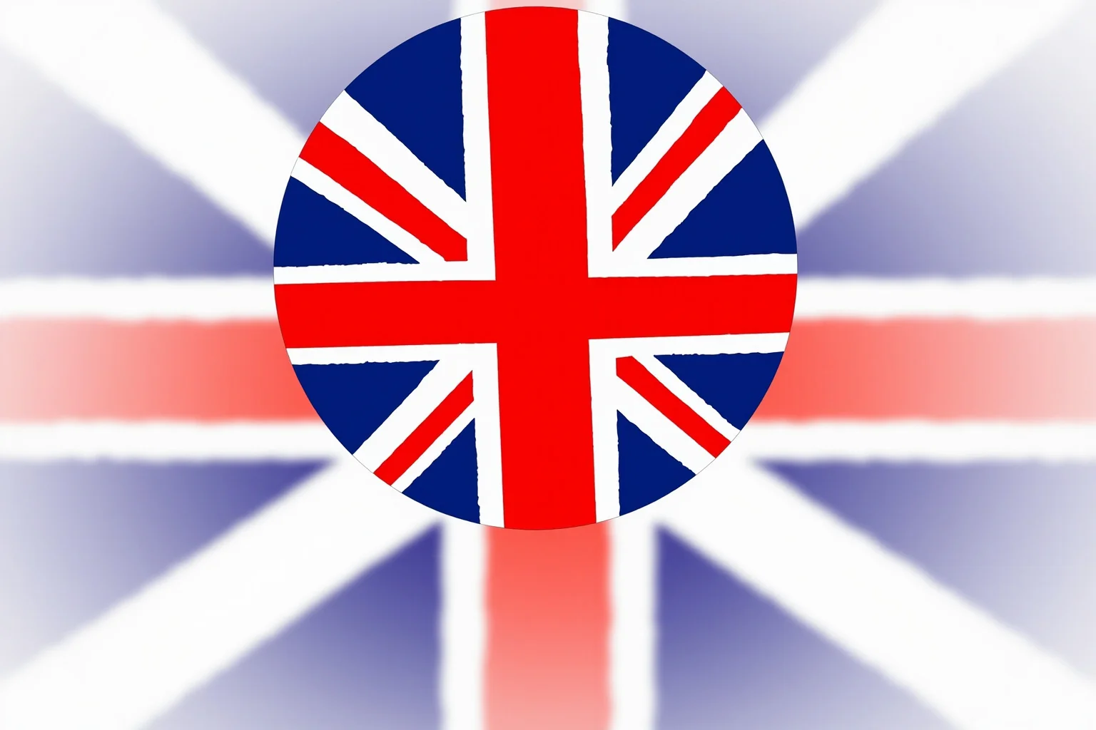 The United Kingdom's Union Jack flag layered over faint outlines of the flags of England, Scotland, and Ireland