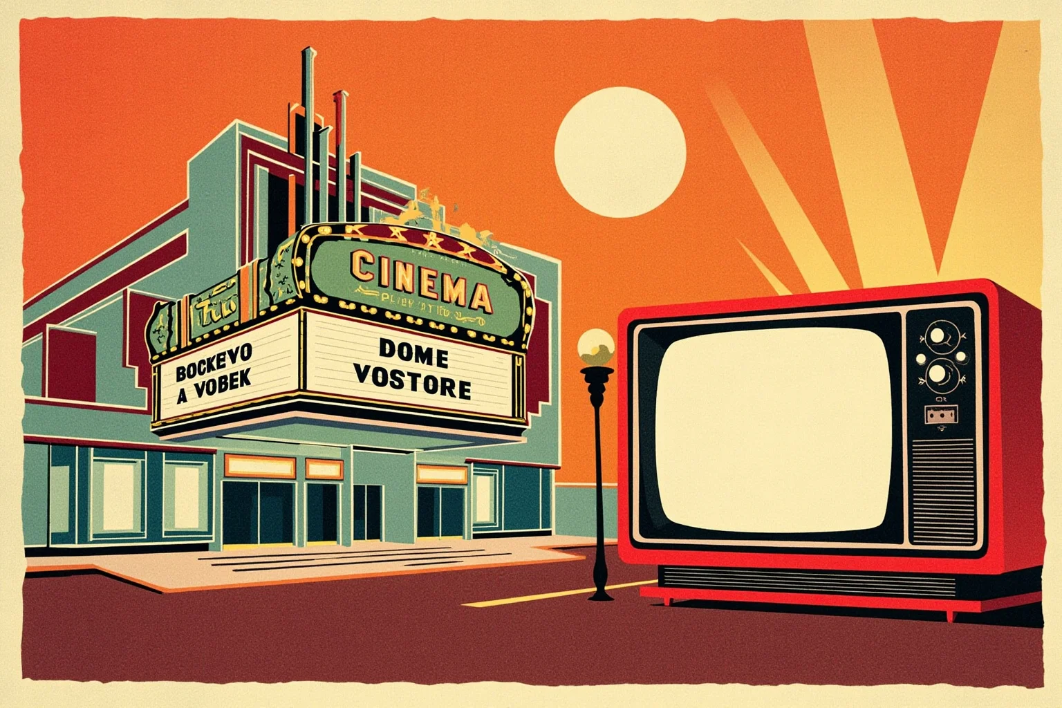 How an All-Female Gang Changed the Face of Crime in 19th Century London 21 Vintage cinema marquee and old television set illustration evoking mid-20th century pop culture