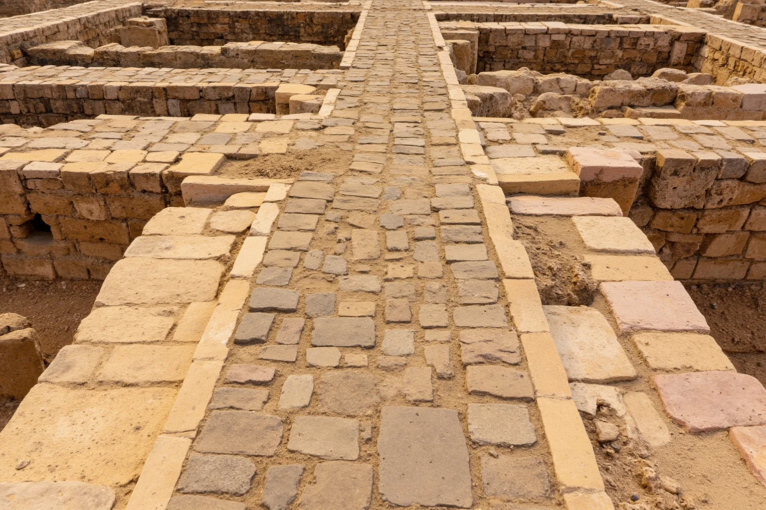 Countries With the Longest Histories (and 10 With the Shortest) 3 Weathered sandstone ruins of an ancient Indus Valley city with geometric brick streets
