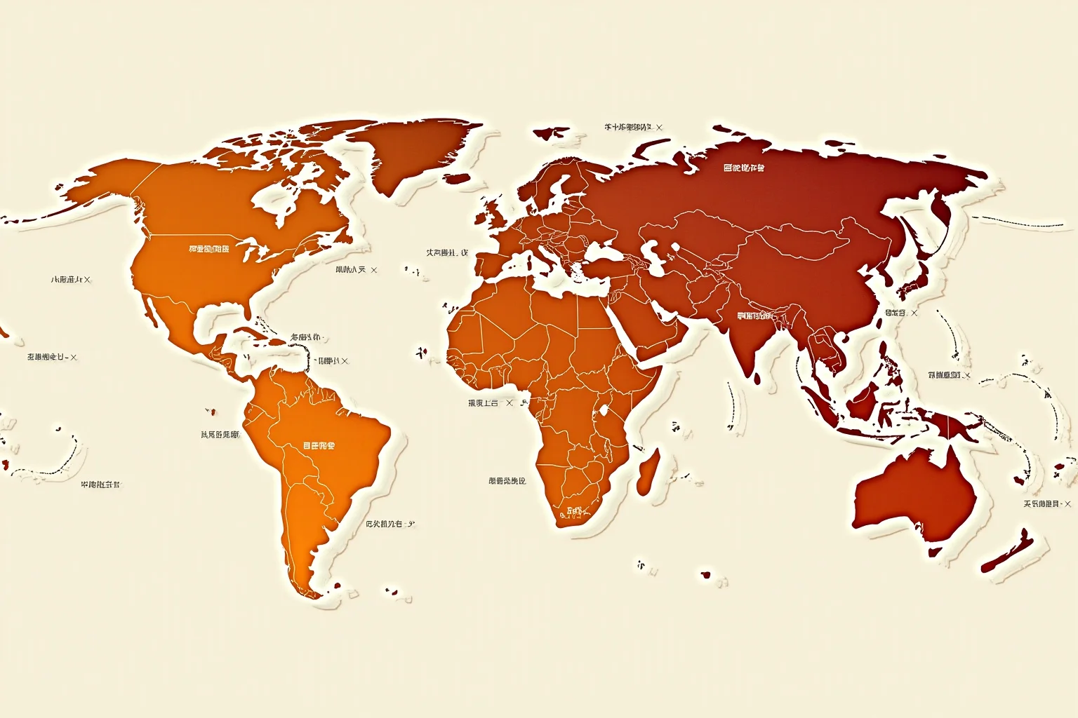 World map illustration with multiple language scripts radiating outward, symbolizing translation