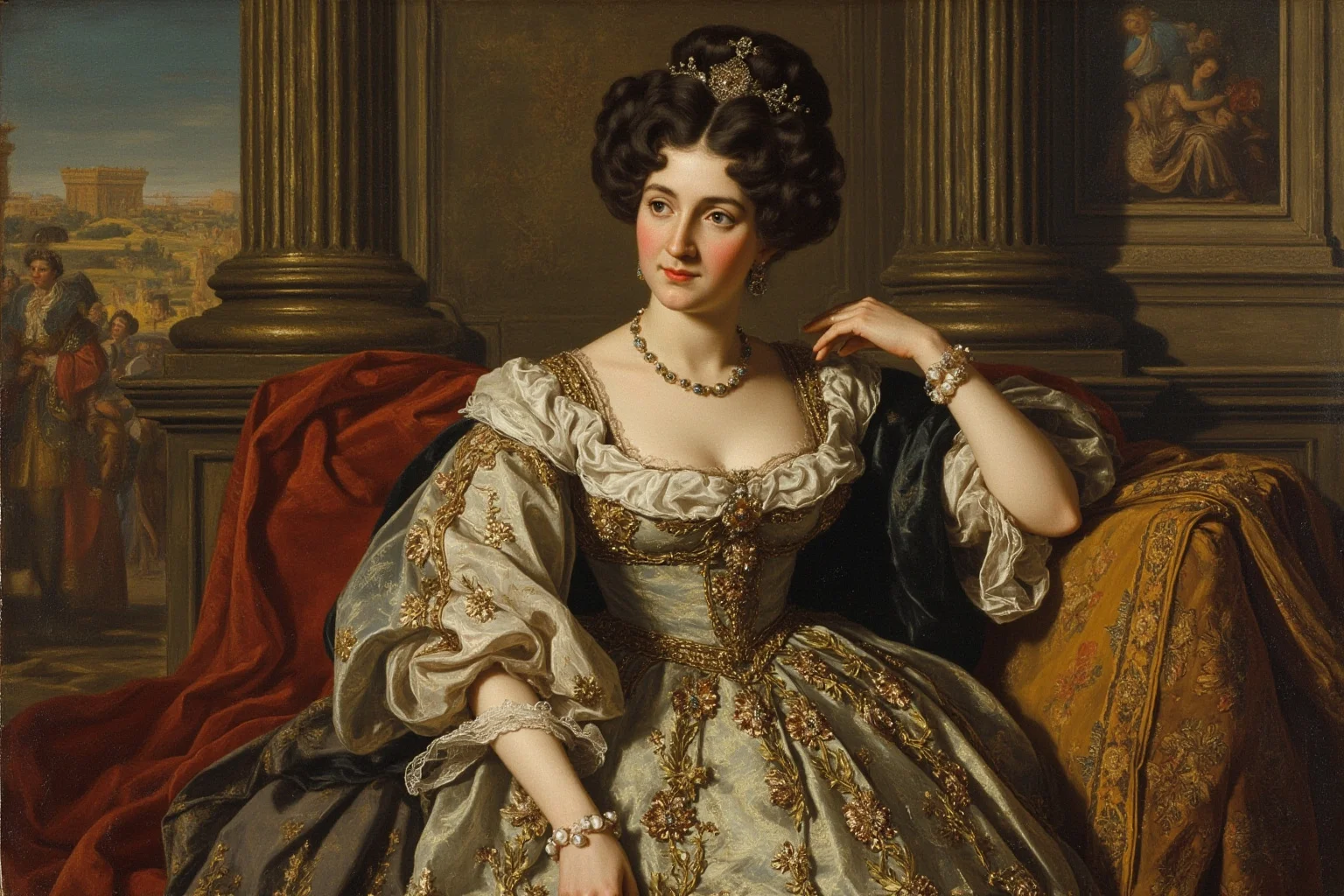 Richest Women in History: 22 Wealthiest Females of All Time 13 18th century Habsburg imperial court with an empress and Austrian palaces
