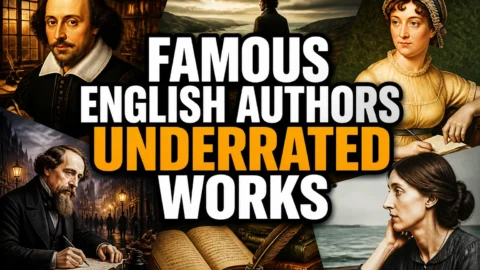 22 Famous English Authors and Their Most Underrated Works