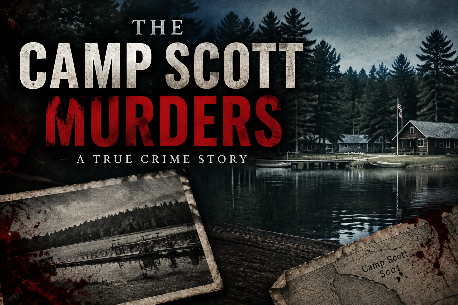 The Horrifying Camp Scott Incident That Still Haunts Oklahoma 11 A true crime book cover with the title 'The Camp Scott Murders'.