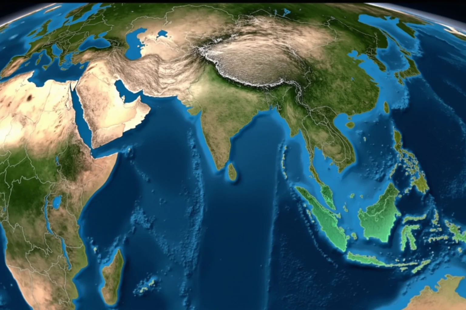 Pangea's Influence: 20 Ways We Can Tell How and Where the Continents Were Fused 19 An animation still showing the breakup of Pangea, with rifting and new ocean crust forming.