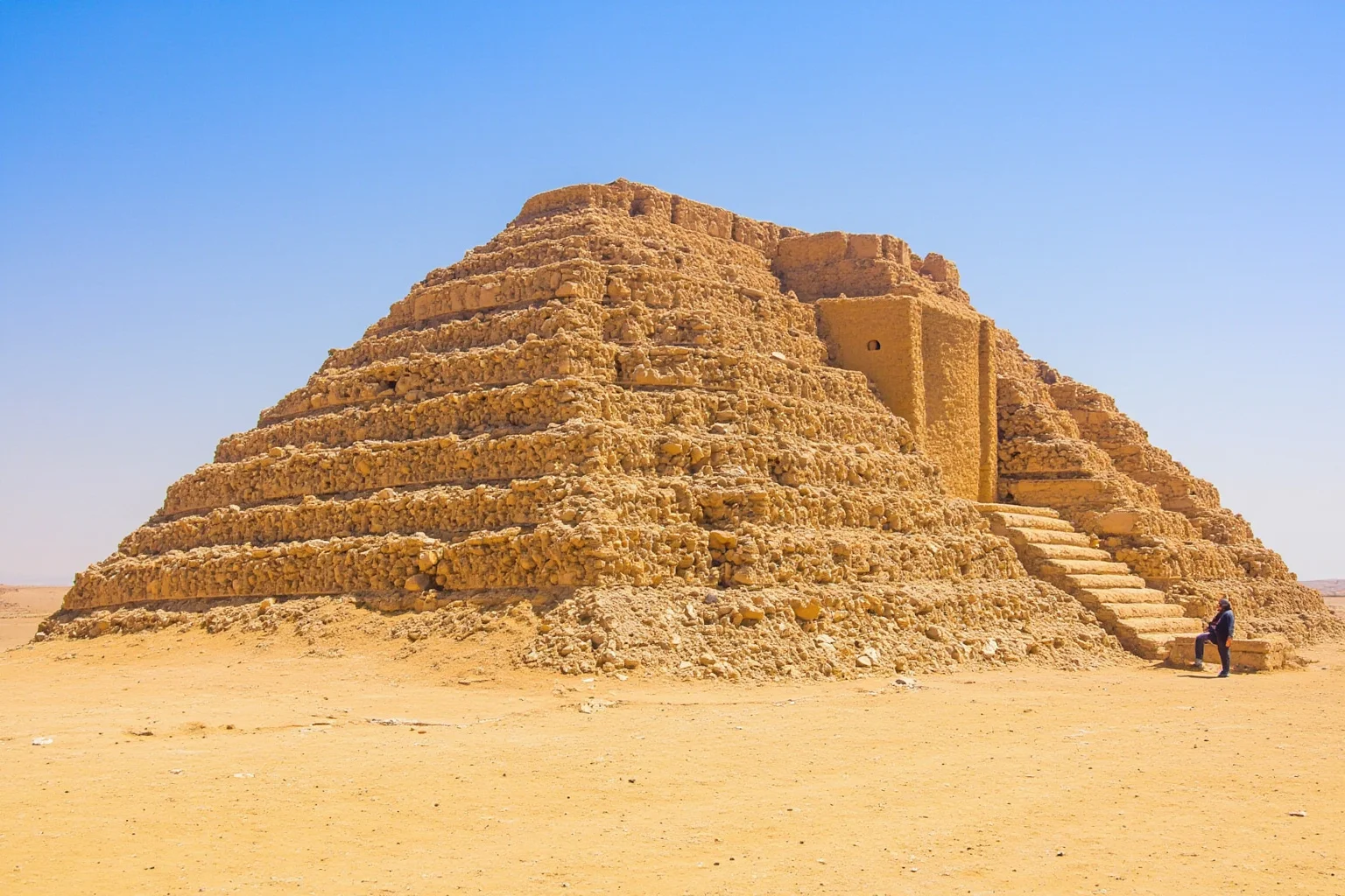 22 Most Famous Pyramids in the World 17 Huaca del Sol in Peru, a large eroded adobe pyramid in the desert near Trujillo.