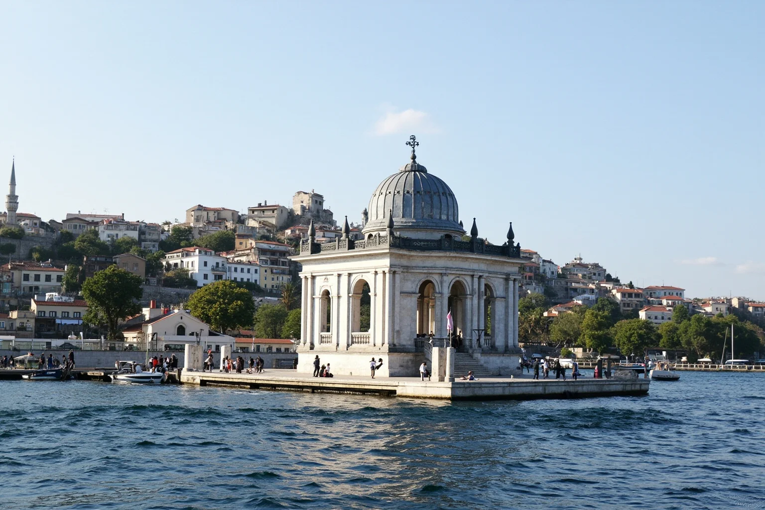 Ottoman-era Topkapi Palace in Istanbul with Suleiman-era architecture and Bosphorus backdrop