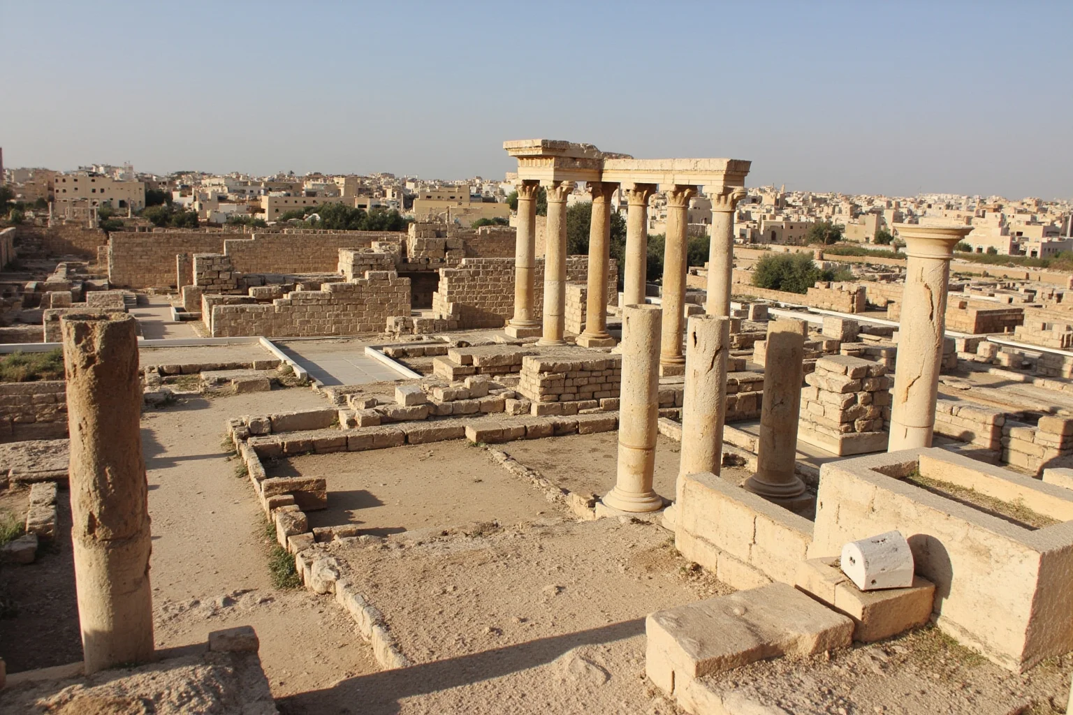 The Fertile Crescent: 20 Ancient Civilizations That Started Society As We Know It 20 Seleucid Greek-influenced city in Syria with columns, gymnasium and marketplace blending Greek and Near Eastern styles.