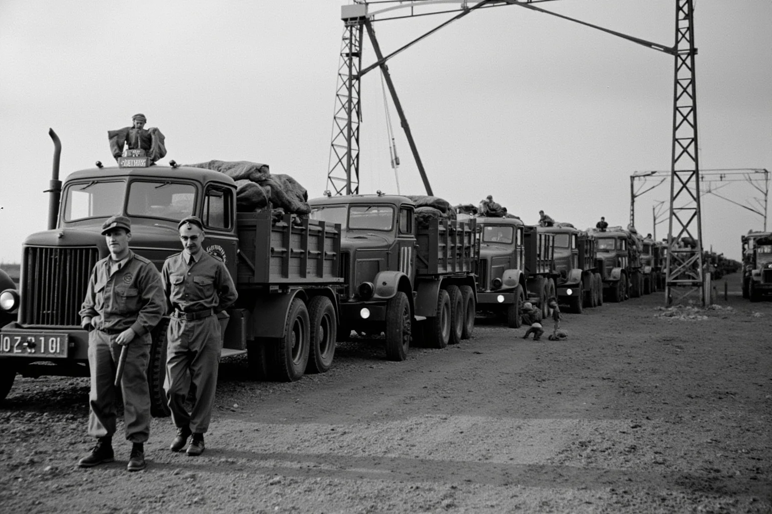 Why Did Germany Lose WW2? 20 Reasons They Almost Won 11 Soviet soldiers receiving American Lend-Lease trucks and supplies at a railhead