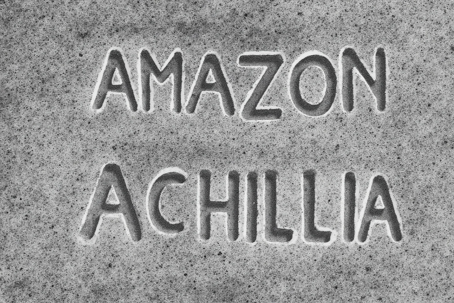 Yes, Female Gladiators Existed — And Here's Everything You Need to Know About Them 6 Two names — Amazon and Achillia — carved into weathered marble stone in Latin inscription style