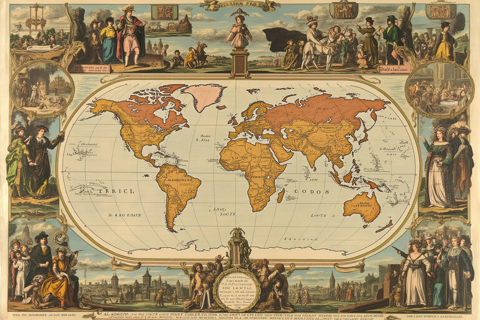 Richest Women in History: 22 Wealthiest Females of All Time 18 Victorian-era British imperial scene with crown and global map